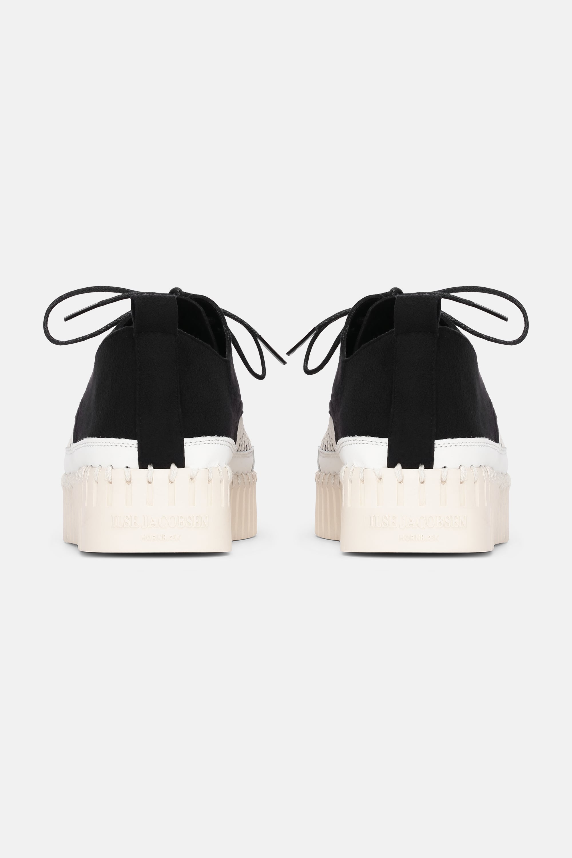 Tulip Sko Med Lisser - Black